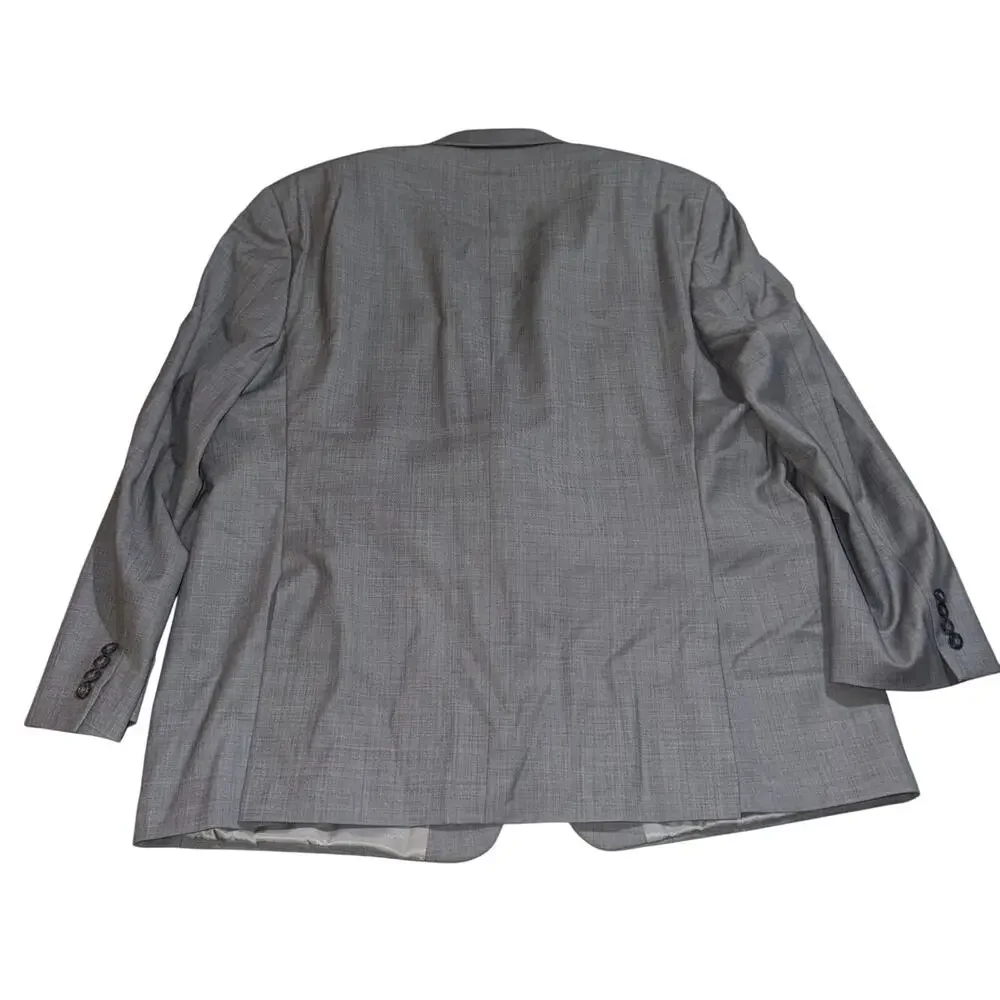 Michael Kors men’s grey wool blend coat blazer